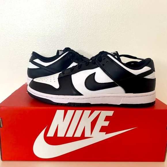 🐼🖤🔥 Nike Dunk Low Panda size 8.5 W / 7 M / 7 Y 🔥🖤🐼
